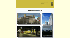 Desktop Screenshot of essen-ist-fertig.de